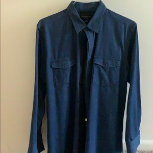 Banana Republic denim button down